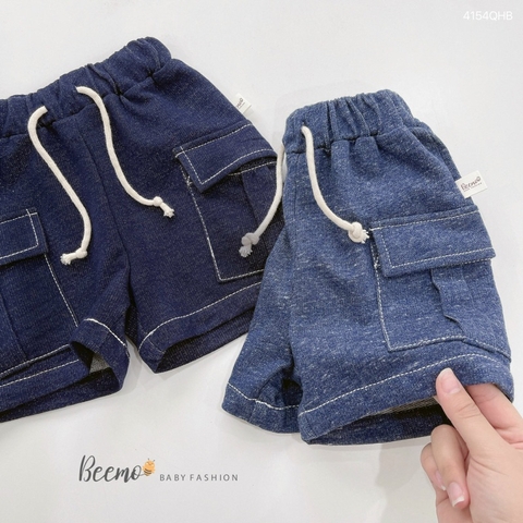 QUẦN GIẢ BÒ TÚI HỘP CHO BÉ