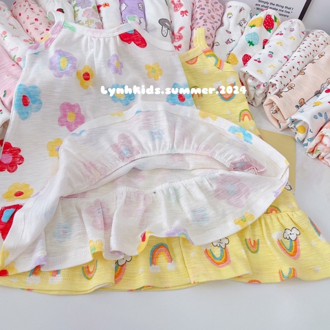 SET 3 VÁY HAI DÂY ĐUÔI CÁ