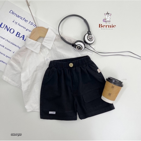 QUẦN SHORT KAKI BY BERNIE CHO BÉ
