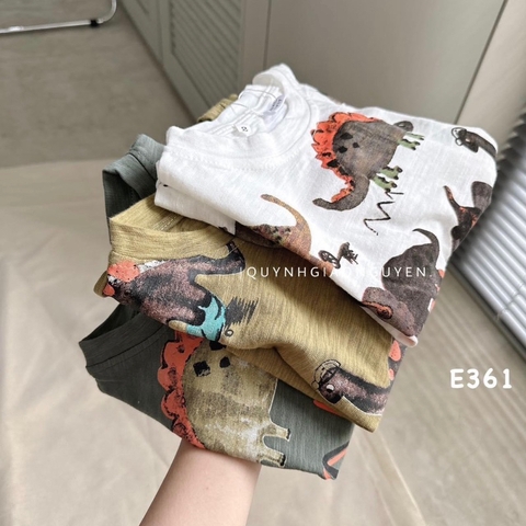 SET 3 ÁO KHỦNG LONG CHO BÉ