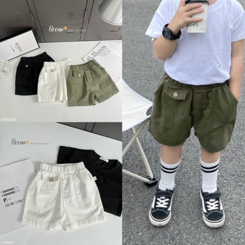 QUẦN SHORT KAKI BEEMO PHỐI TÚI
