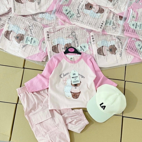 SET 3 CHI TIẾT GẤU THỎ KÈM MŨ
