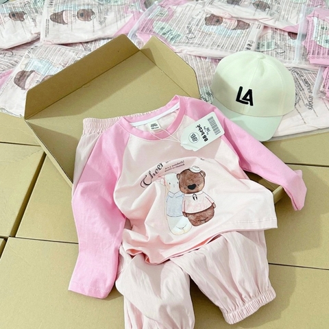 SET 3 CHI TIẾT GẤU THỎ KÈM MŨ