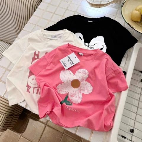 SET 3 ÁO PHÔNG CỘC TAY HOẠ TIẾT