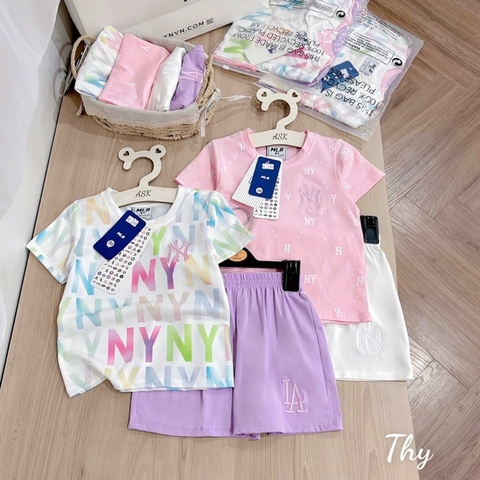 SET 2 BỘ N.Y TONE HỒNG CHO BÉ