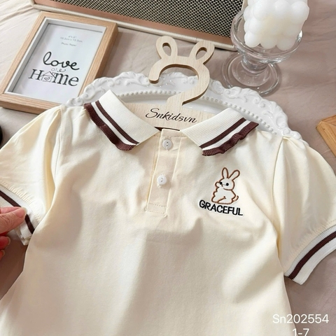 VÁY POLO THÊU HÌNH SIÊU XINH