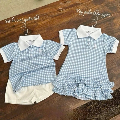 SET NGỰA KẺ XANH