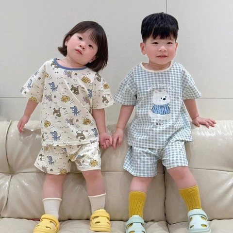 SET 2 BỘ KẺ XANH MÈO KL CHO BÉ