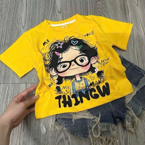 ÁO ĐÔI MẸ VÀ BÉ VÀNG THINGW SIÊU HOT