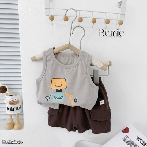 BỘ BA LỖ BERNIE IN HÌNH ROBOT
