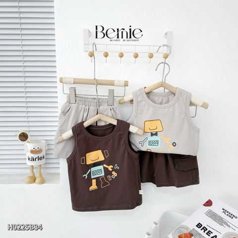 BỘ BA LỖ BERNIE IN HÌNH ROBOT