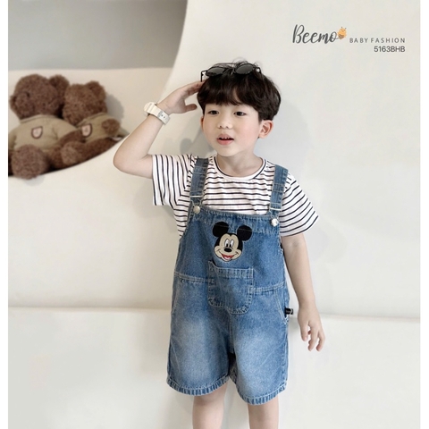 SET YẾM KÈM ÁO PHÔNG KẺ CHO BÉ