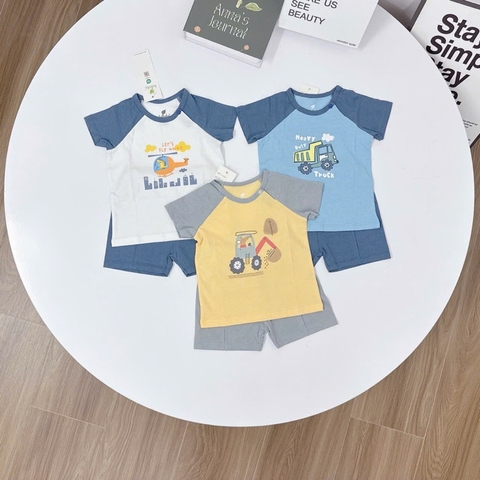 BỘ CỘC TAY VÀ BA LỖ LULLABY CHẤT COTTON