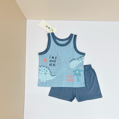 BỘ CỘC TAY VÀ BA LỖ LULLABY CHẤT COTTON