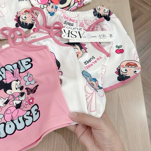 SET 3 BỘ HAI DÂY MINNIE - NATRA CHO BÉ