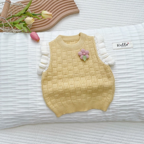 ÁO GILE LEN NHIỀU MẪU CHO BÉ