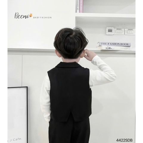 SET GILE CỔ VEST PHỐI ĐAI 3 CHI TIẾT