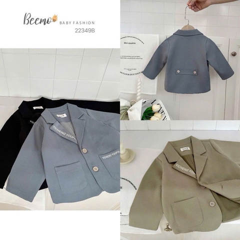 SET VEST IN CHỮ CÁ TÍNH CHO BÉ
