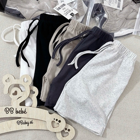 SET 5 QUẦN ĐÙI BÉ TRAI TONE GHI XÁM