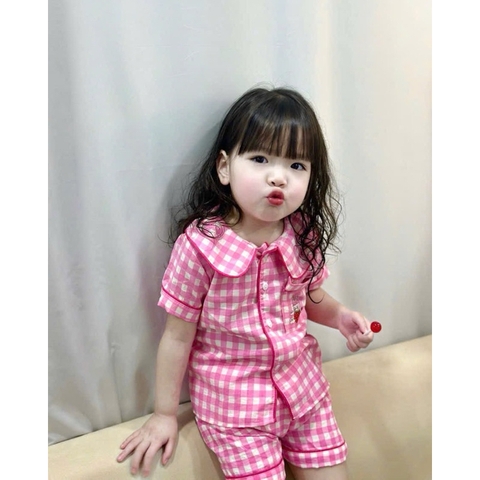 SET 2 BỘ PIJAMA CỘC TAY