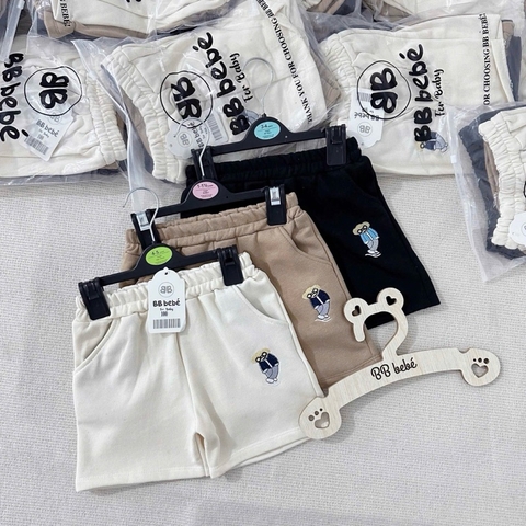 SET 3 QUẦN ĐÙI THÊU GẤU