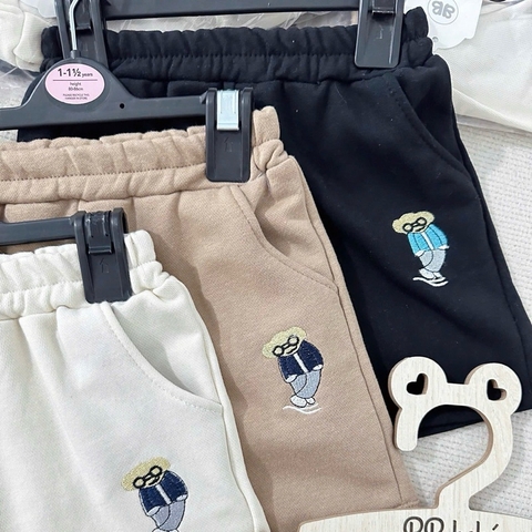 SET 3 QUẦN ĐÙI THÊU GẤU