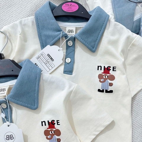 BỘ POLO XANH NICE