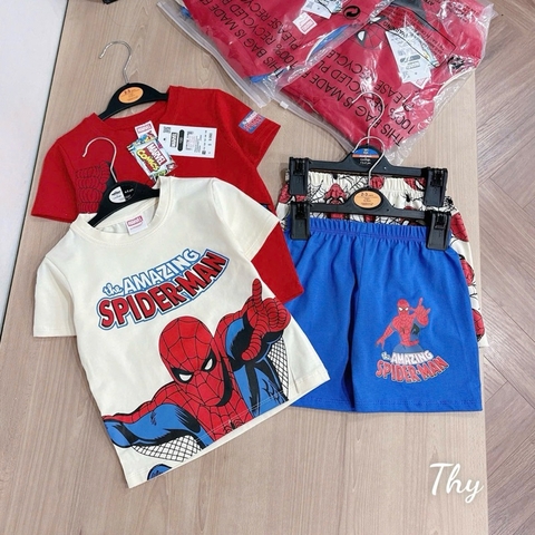 SET 2 BỘ SPIDERMAN ĐỎ BE