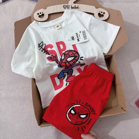 BỘ CỘC TAY SPIDEY QUẦN ĐỎ