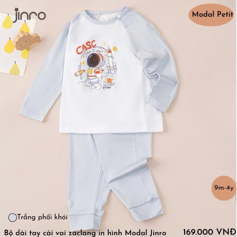 BỘ JINRO DÀI TAY RAGLAN BÉ TRAI
