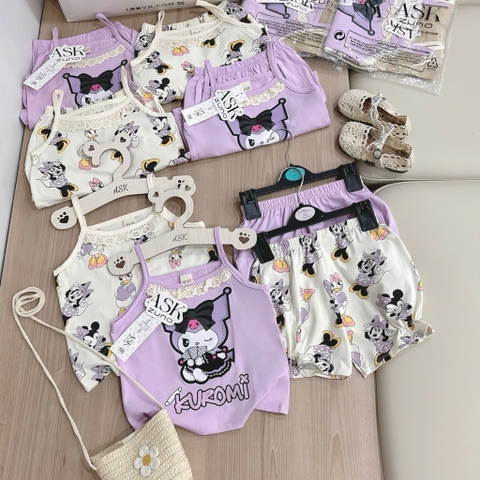 SET 2 BỘ HAI DÂY KUROMI DAISY CHO BÉ