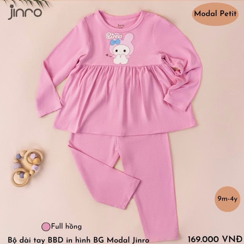 BỘ JINRO DÀI TAY BABYDOLL CHO BÉ