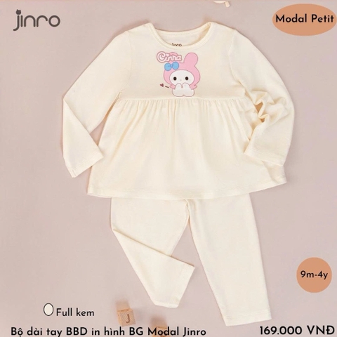 BỘ JINRO DÀI TAY BABYDOLL CHO BÉ
