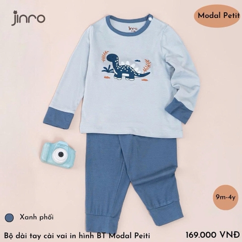 BỘ JINRO CÀI VAI DÀI TAY CHẤT MODAL PETIT
