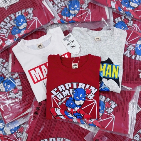 SET 3 ÁO SIÊU NHÂN CHO BÉ