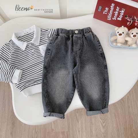 QUẦN JEAN BAGGY BASIC CHO BÉ