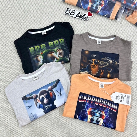 SET 4 ÁO DÀI TAY VŨ TRỤ BRAINROT