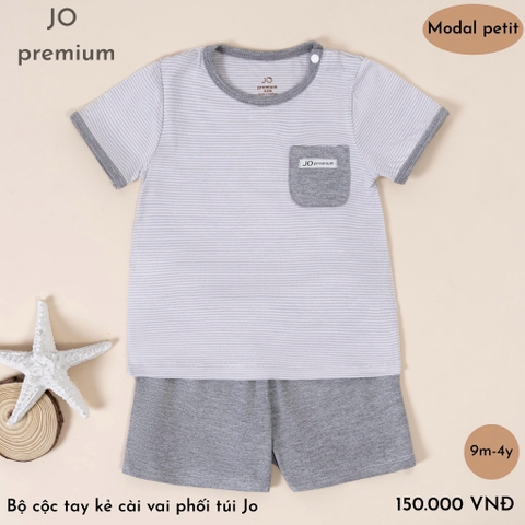 BỘ CỘC TAY JO PREMIUM MODAL PETIT BÉ TRAI