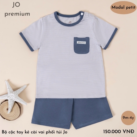 BỘ CỘC TAY JO PREMIUM MODAL PETIT BÉ TRAI