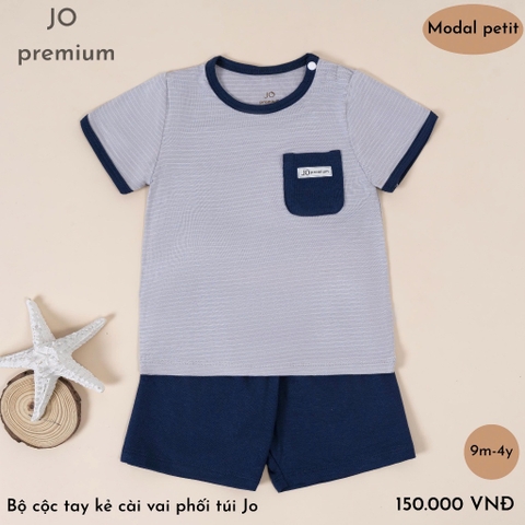 BỘ CỘC TAY JO PREMIUM MODAL PETIT BÉ TRAI