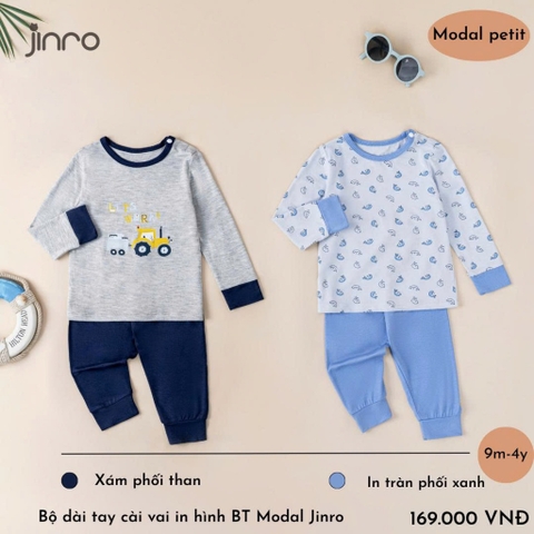 BỘ JINRO CÀI VAI DÀI TAY BÉ TRAI