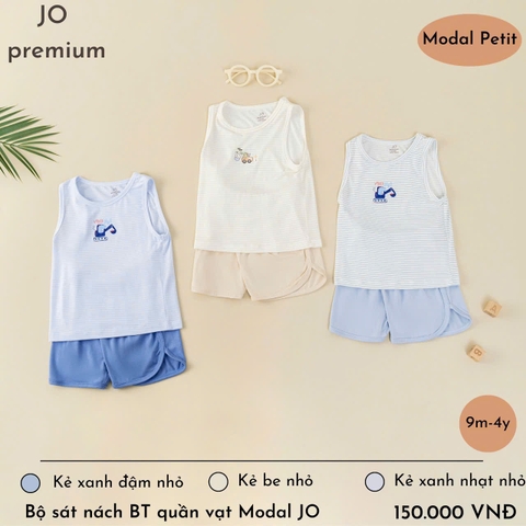 JO - BỘ BA LỖ PETIT IN HÌNH QUẦN VẠT