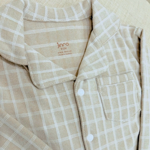 BỘ PIJAMA JINRO NỈ LÔNG CỪU CHO BÉ