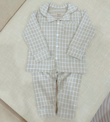BỘ PIJAMA JINRO NỈ LÔNG CỪU CHO BÉ