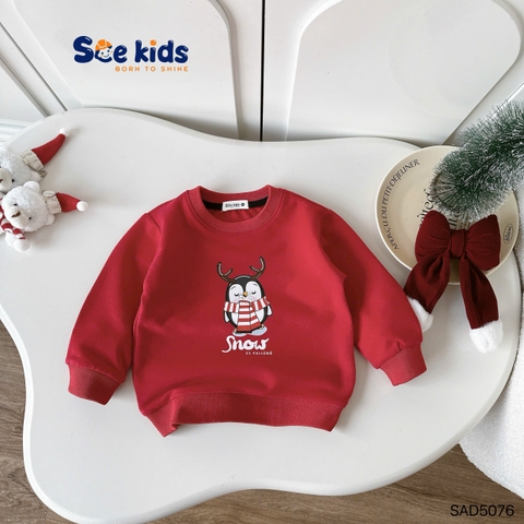 ÁO NỈ GIÁNG SINH SCE KIDS CHO BÉ
