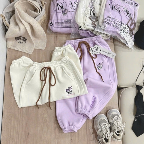 SET 2 QUẦN NỈ THÊU KUROMI CHO BÉ