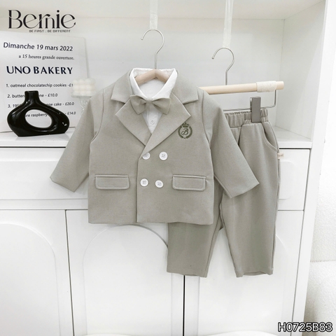 SET VEST BERNIE HUY HIỆU CHO BÉ