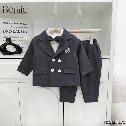 SET VEST BERNIE HUY HIỆU CHO BÉ
