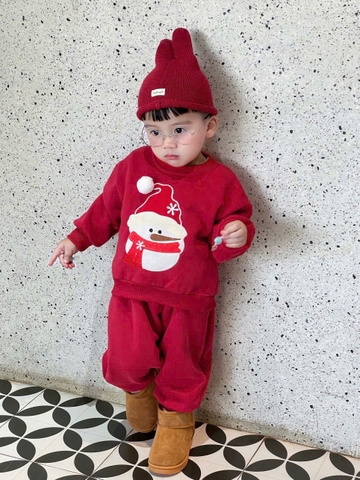 BỘ NỈ ĐỎ ÔNG GIÀ NOEL CHO BÉ