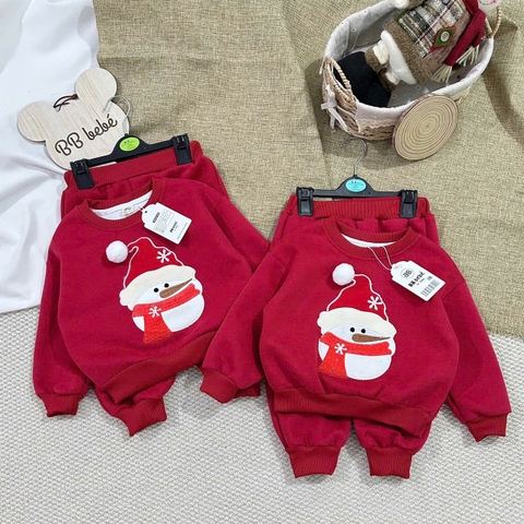 BỘ NỈ ĐỎ ÔNG GIÀ NOEL CHO BÉ